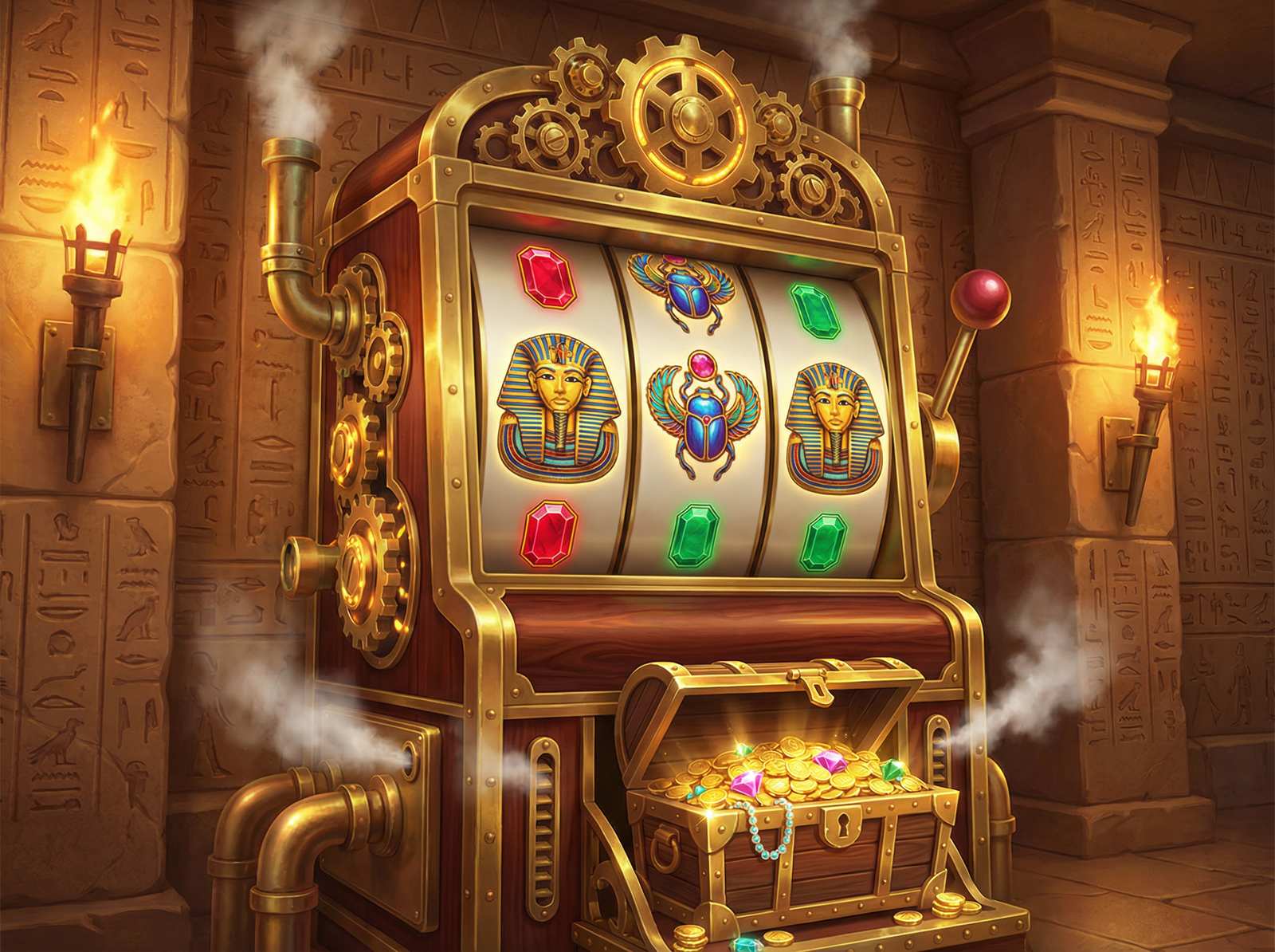 赏金女王 - 埃及艳后之秘老虎机游戏